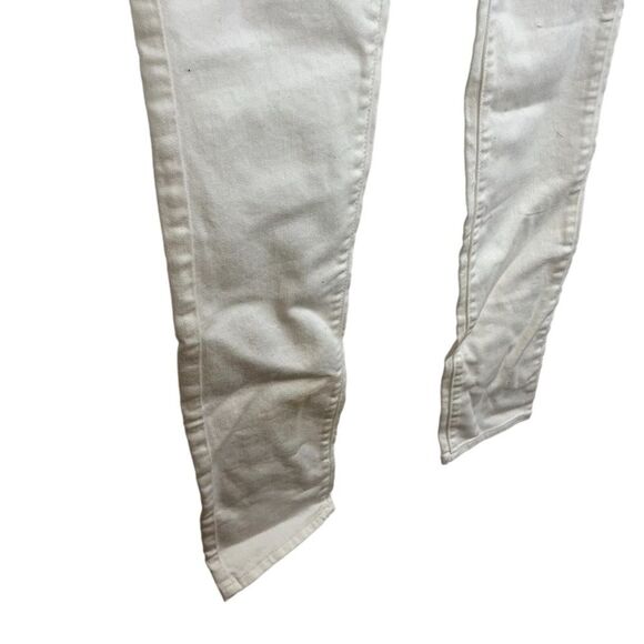 AMERICAN EAGLE SKINNY STRETCH White Wash Low Rise Studded Jeans NWT sz 6 x 32 - Picture 7 of 16